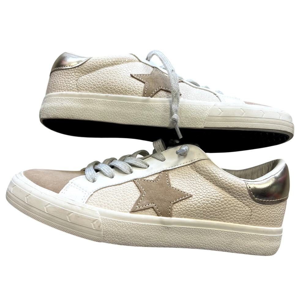 Vintage Havana Brenda Low Top Two Tone Star Sneakers Size 7.5